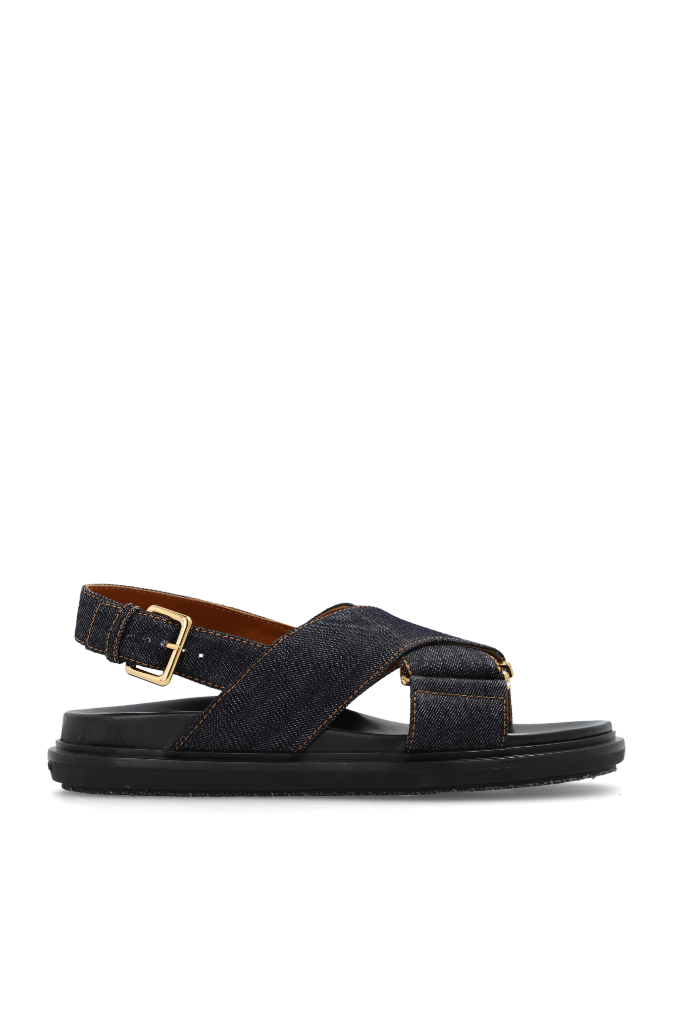 【MARNI】FUSSBETT SANDAL Marni Fussbett Shearling Sandals | White | FARFETCH